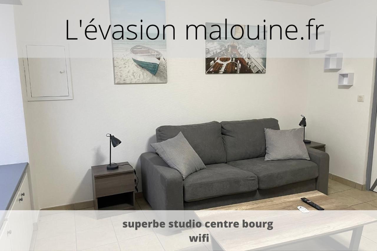 Studio 2 Personnes En Centre Ville Saint-Pierre-de-Plesguen Esterno foto